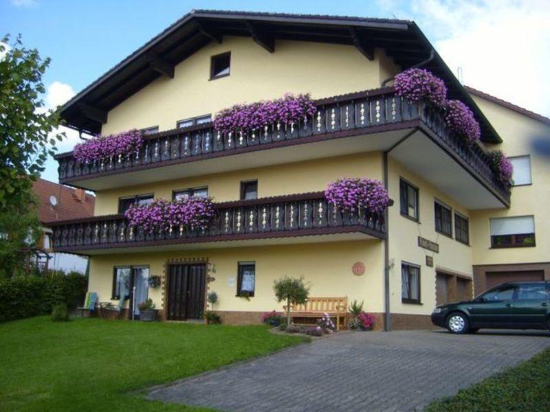 Pension Am Limespfad Hesselbach Esterno foto